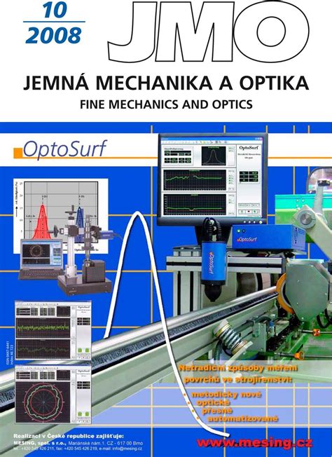 jemná mechanika in English .
